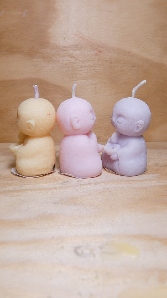 Pack d'espelmes de 3 Monjos