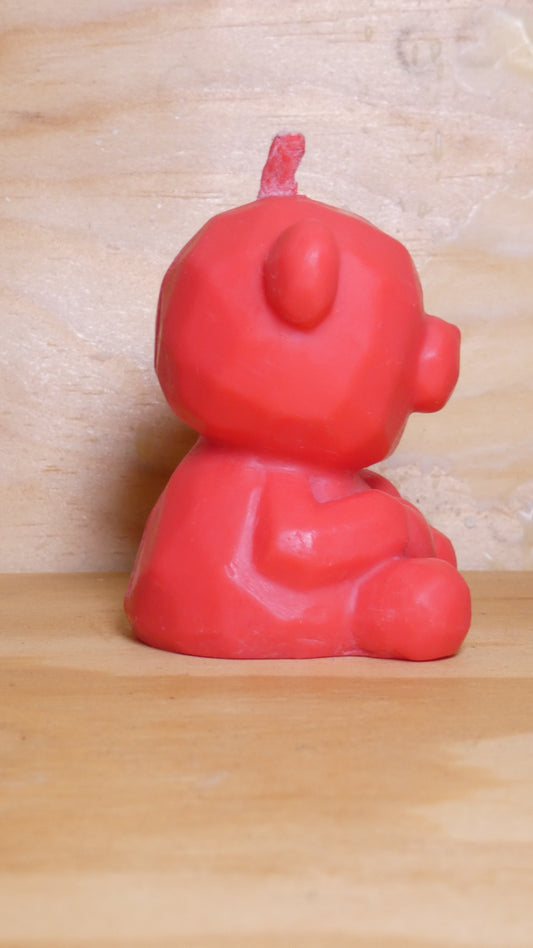 Espelma os amb cor vermell