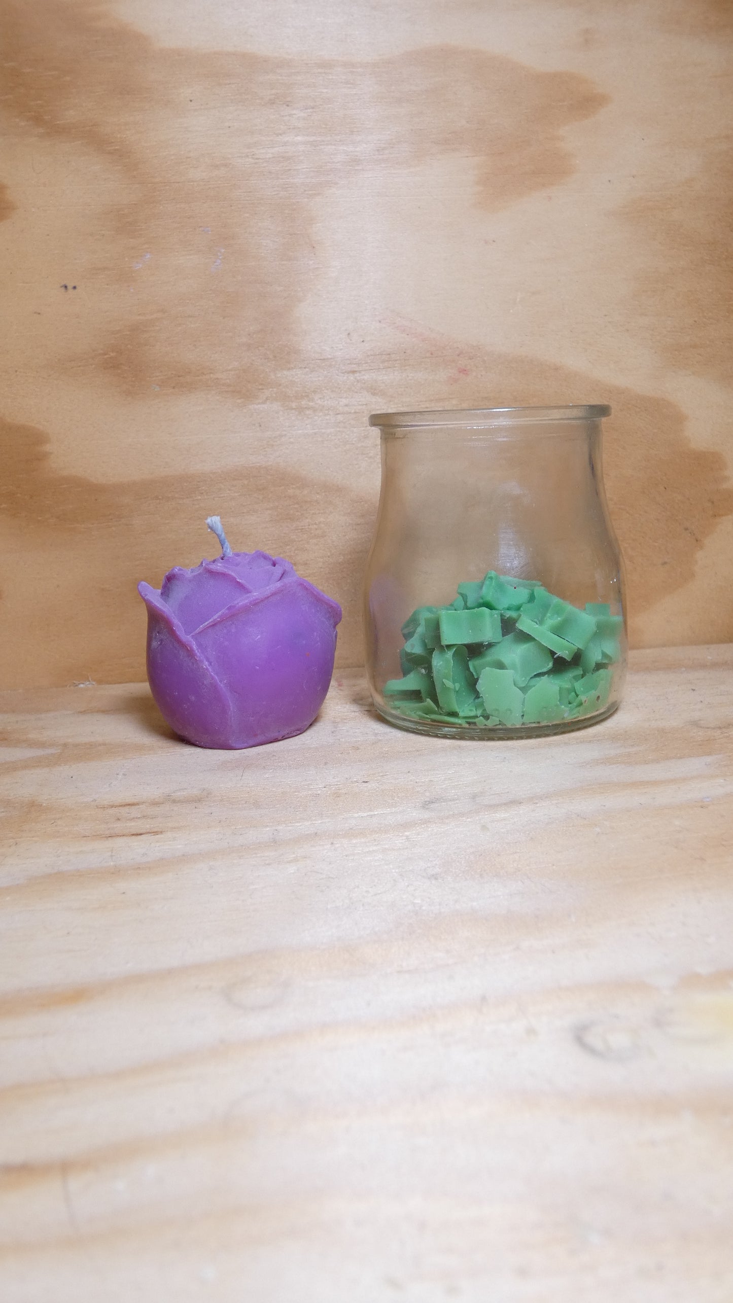 Espelma ROSA petita morada