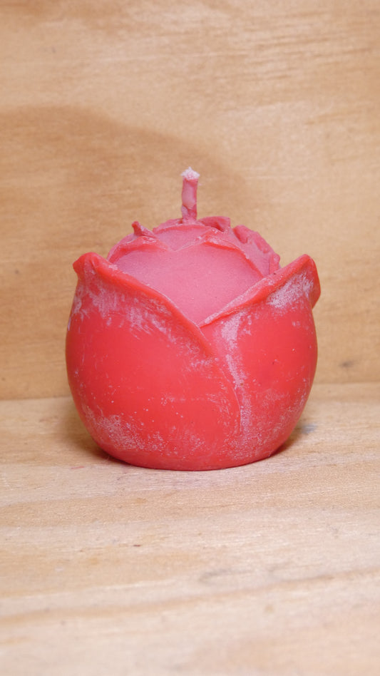 Espelma ROSA petita vermella