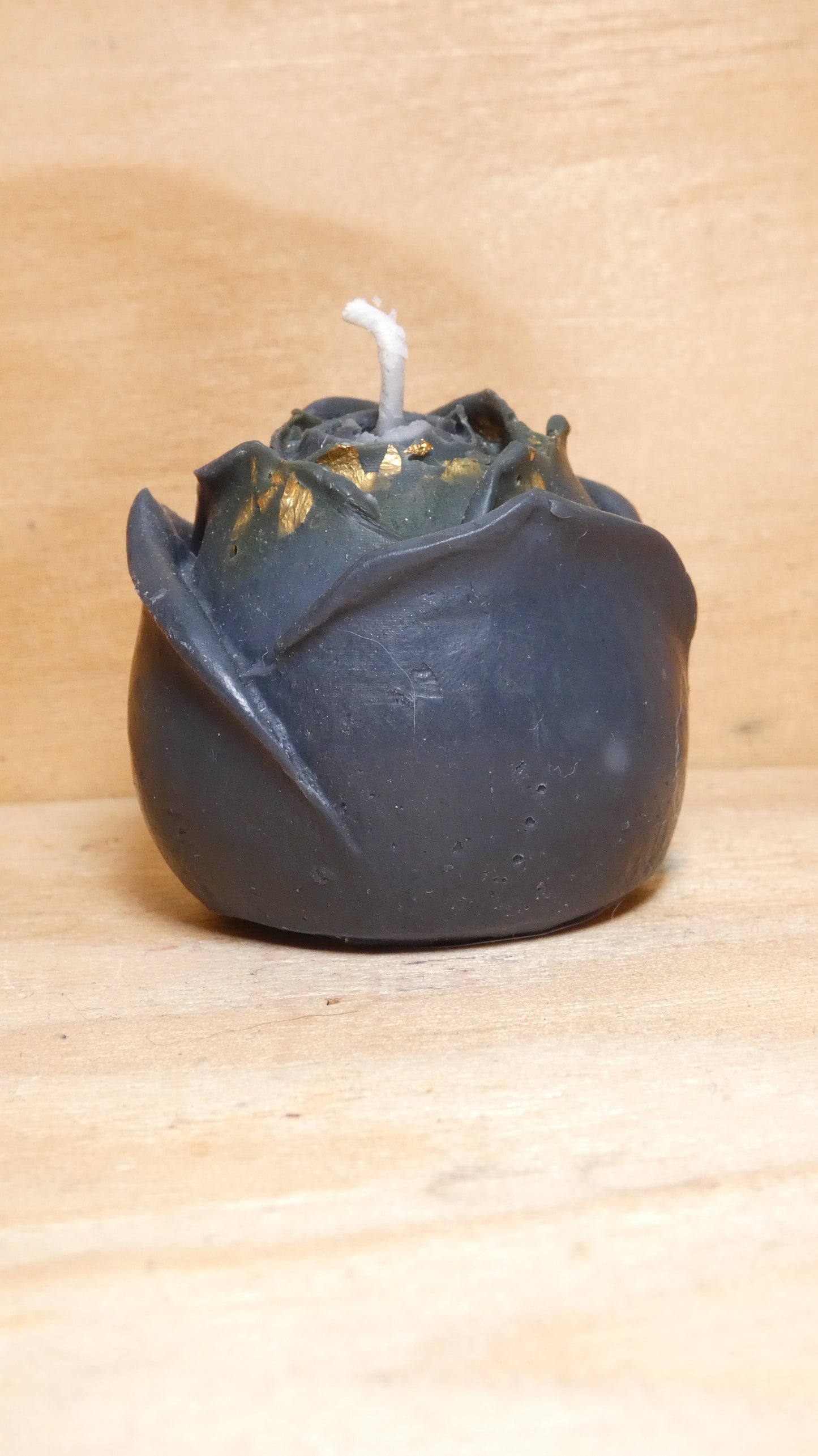 Espelma ROSA petita negre