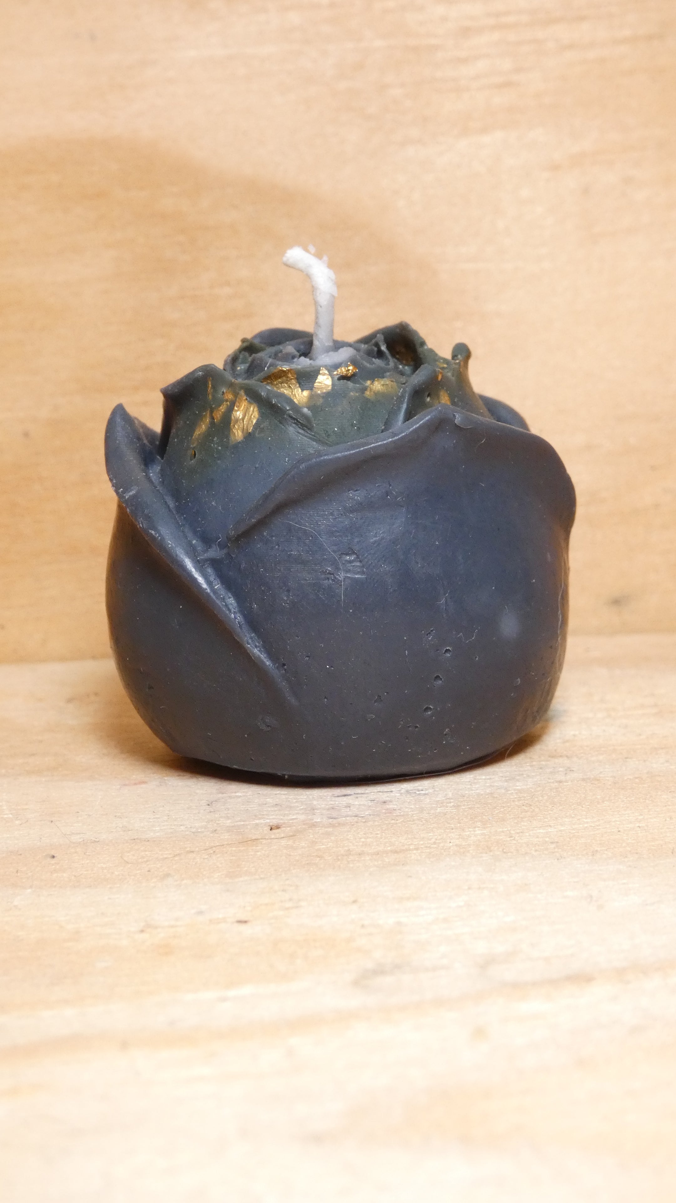 Espelma ROSA petita negre