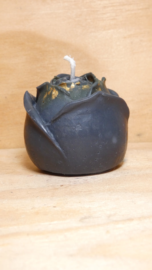 Espelma ROSA petita negre