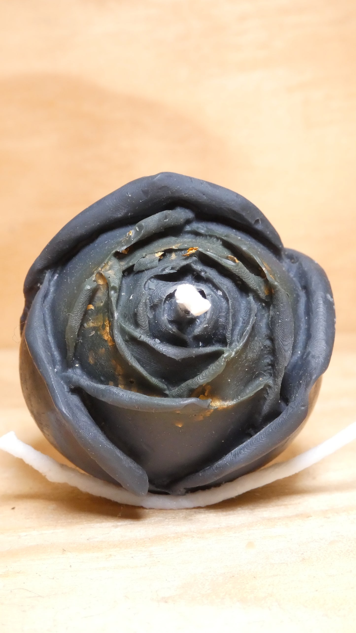 Espelma ROSA petita negre