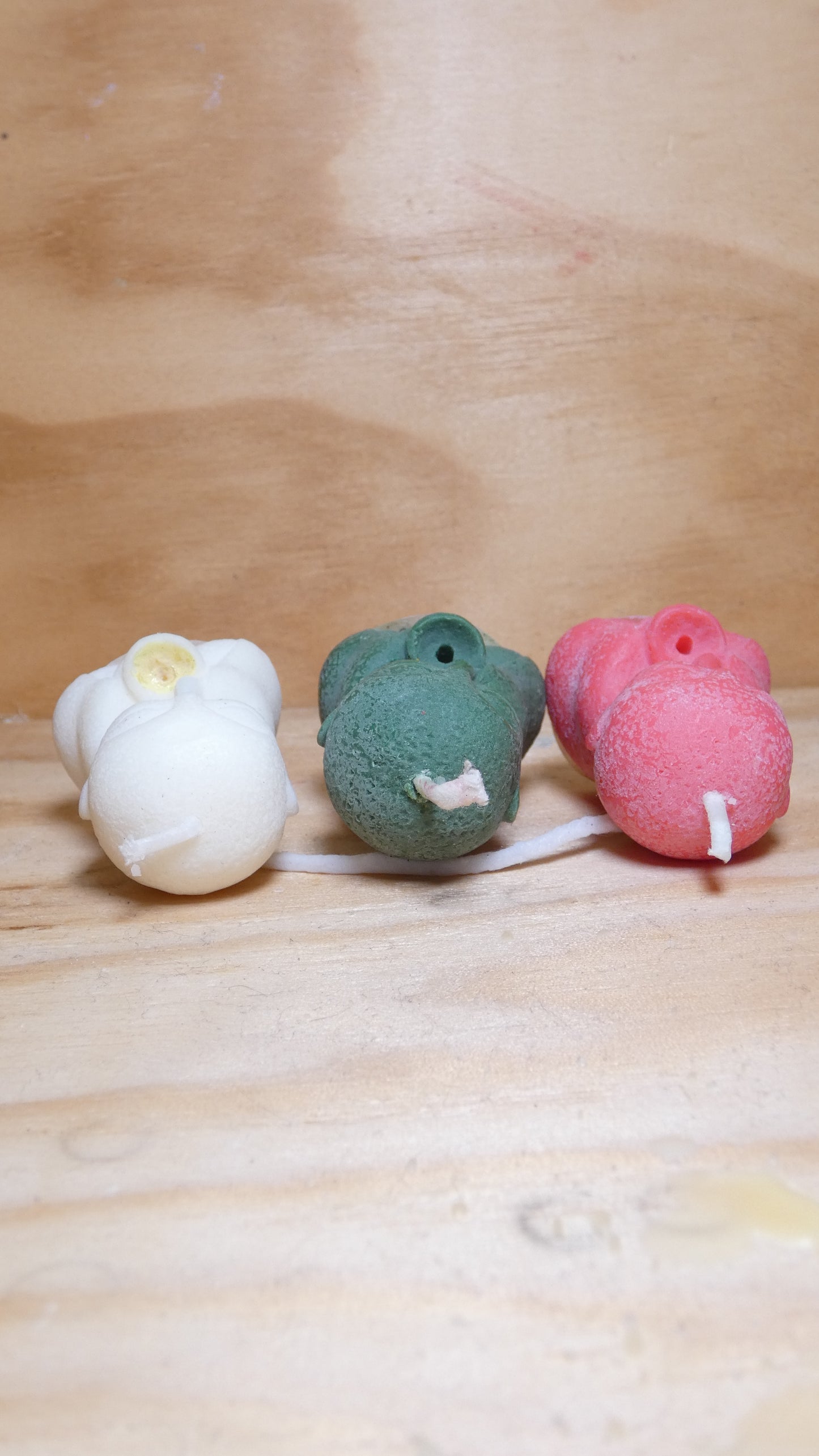 Pack d'espelmes de tres monjos