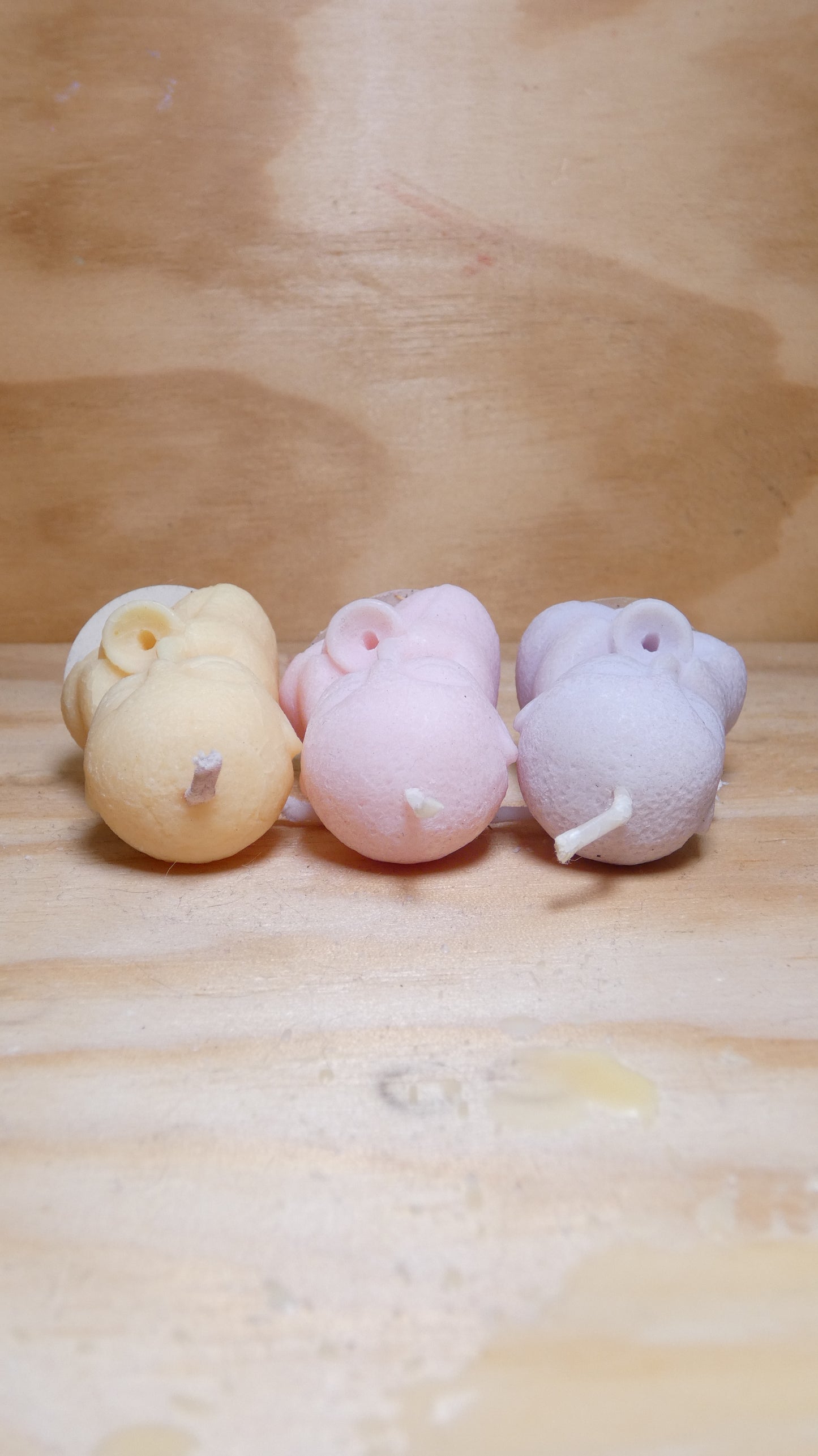 Pack d'espelmes de 3 Monjos