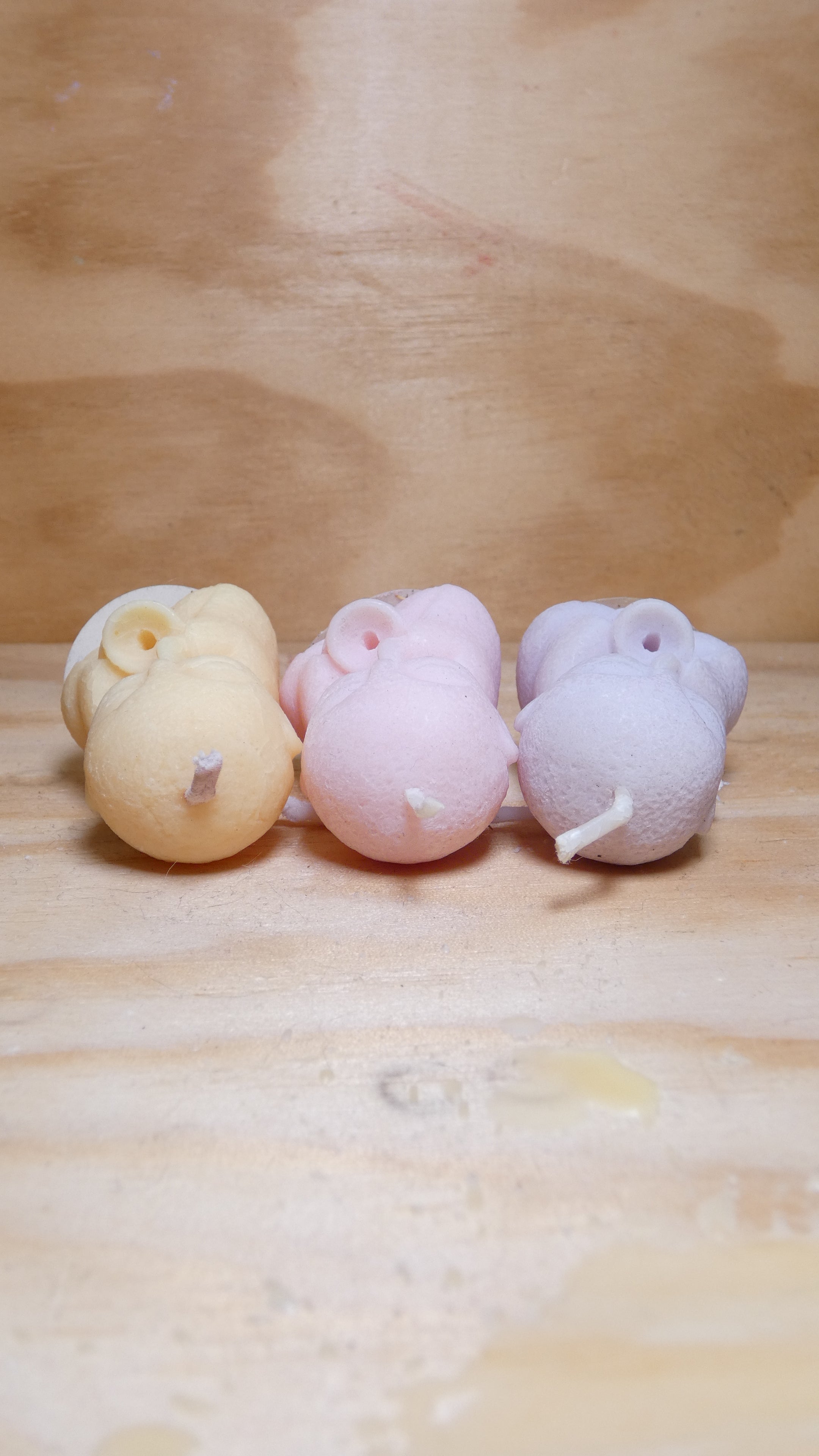 Pack d'espelmes de 3 Monjos
