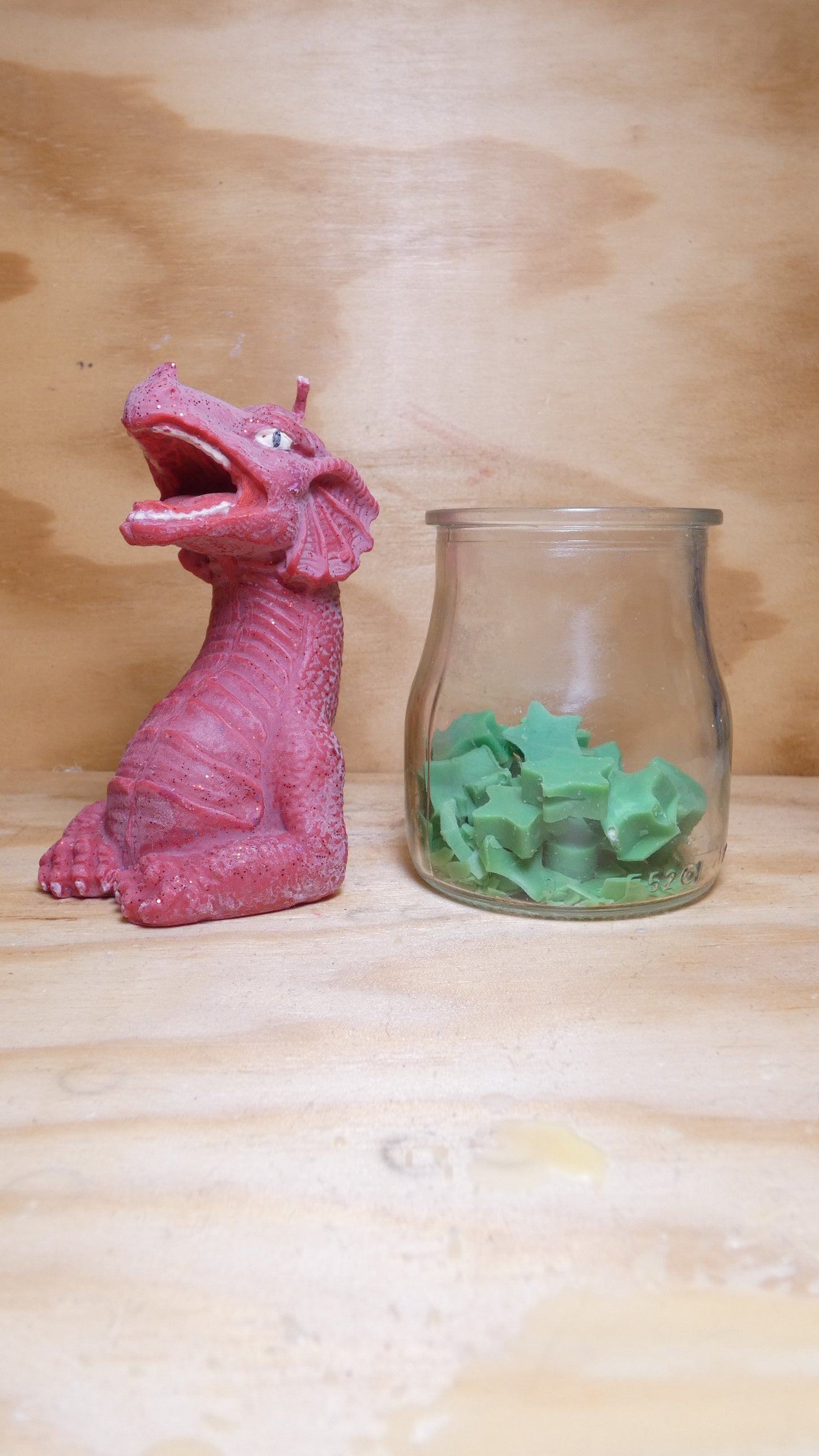 Espelma Drac vermell