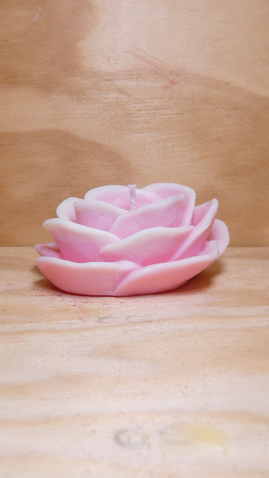 Espelma Rosa gran Rosa