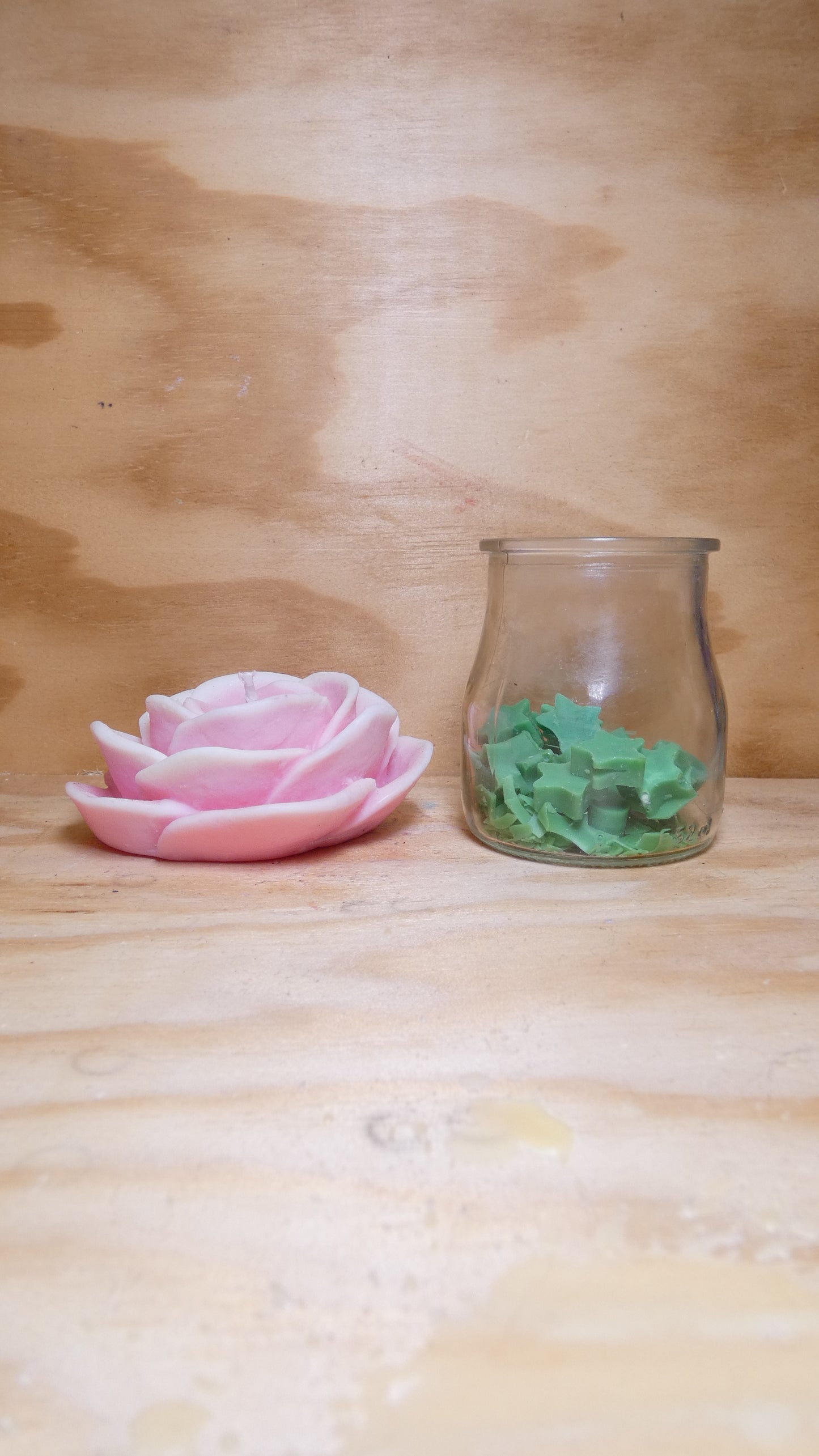 Espelma Rosa gran Rosa