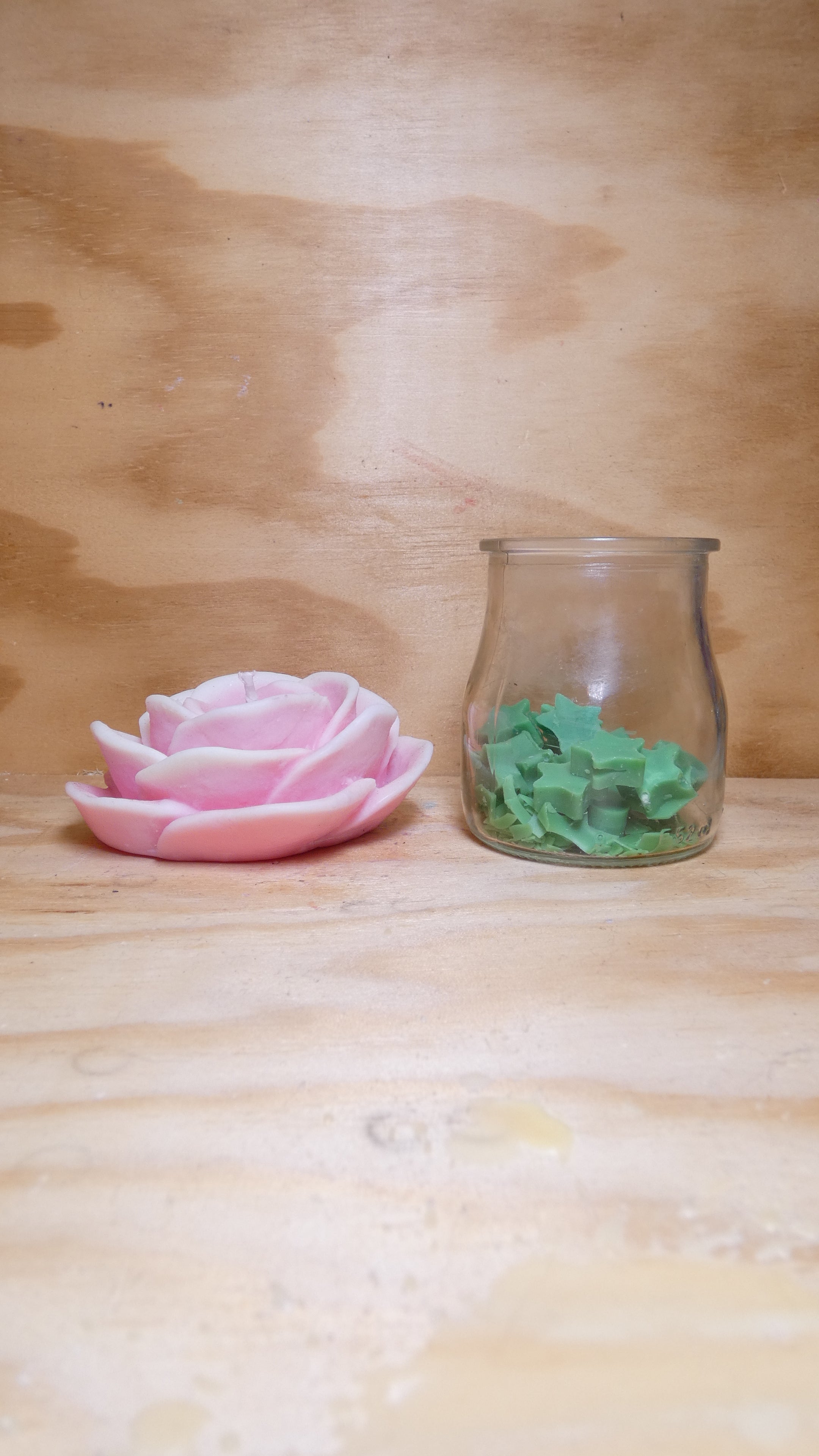 Espelma Rosa gran Rosa