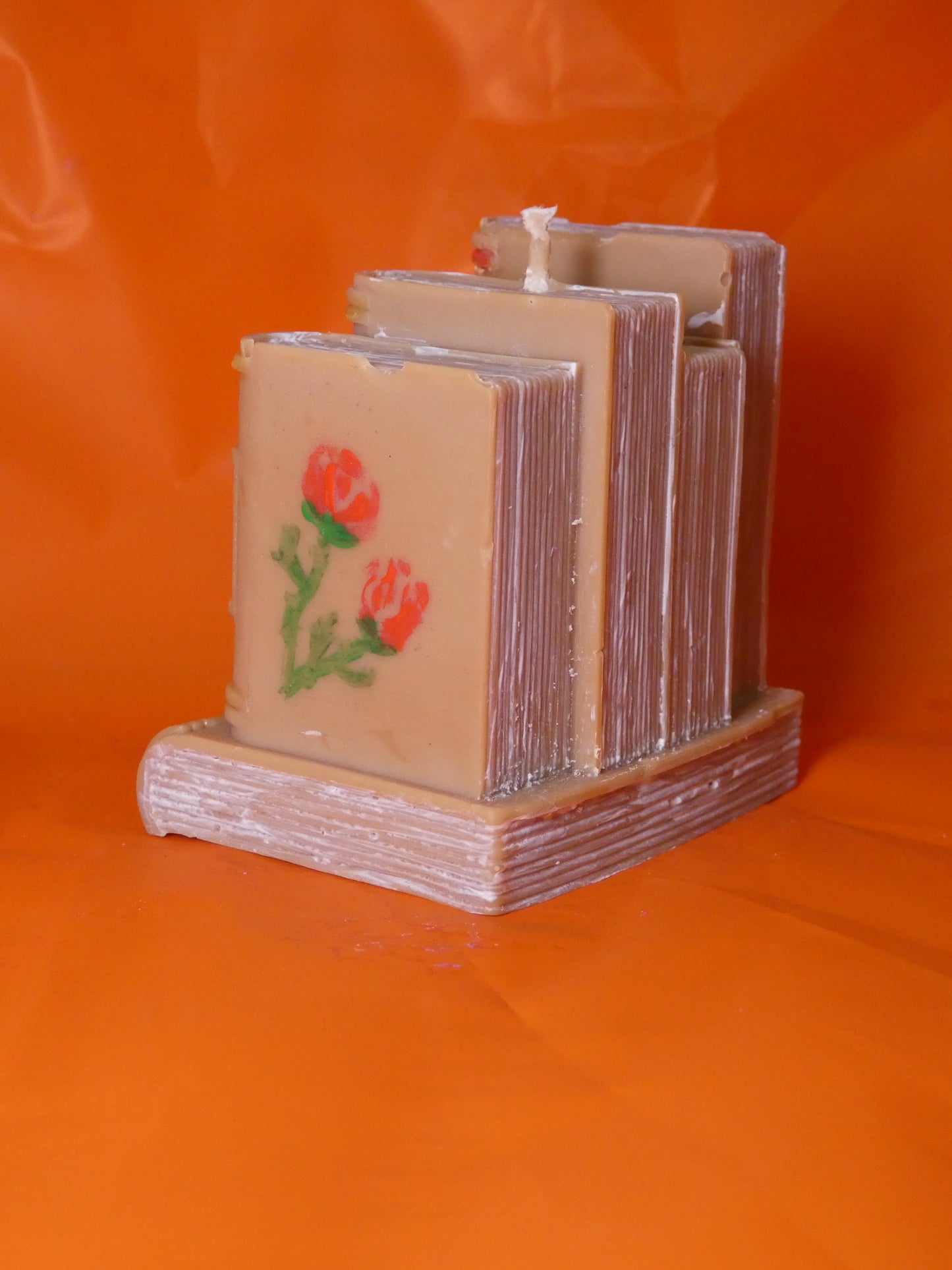 1. Espelma Llibres d'Amor - Col·lecció Sant Jordi