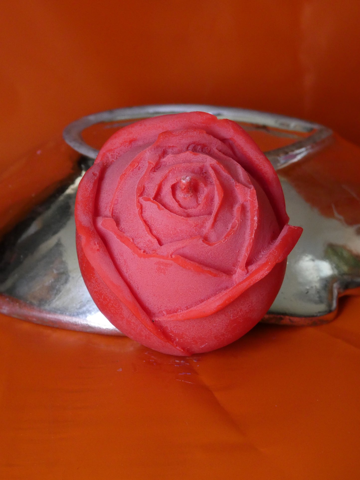 1.Espelma Rosa Petita - Col·lecció Sant Jordi